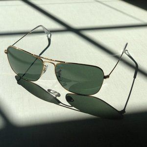 Ray Ban Caravan Green Classic G-15 Sunglasses 58mm